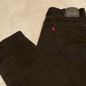 Levi’s , black denim jeans 502